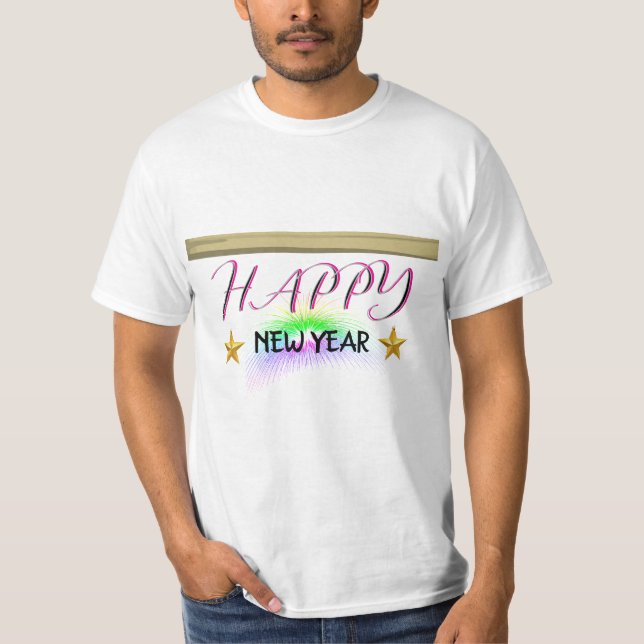 Nytt år t shirt (Framsida)