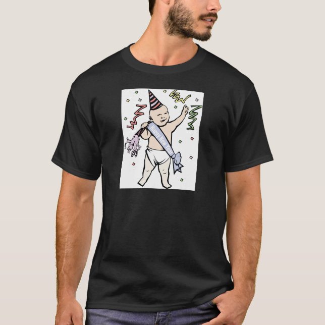 NYTT ÅRS BABY T SHIRT (Framsida)