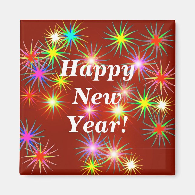 Nytt års Fireworks Flash på Red Magnet (Framsidan)