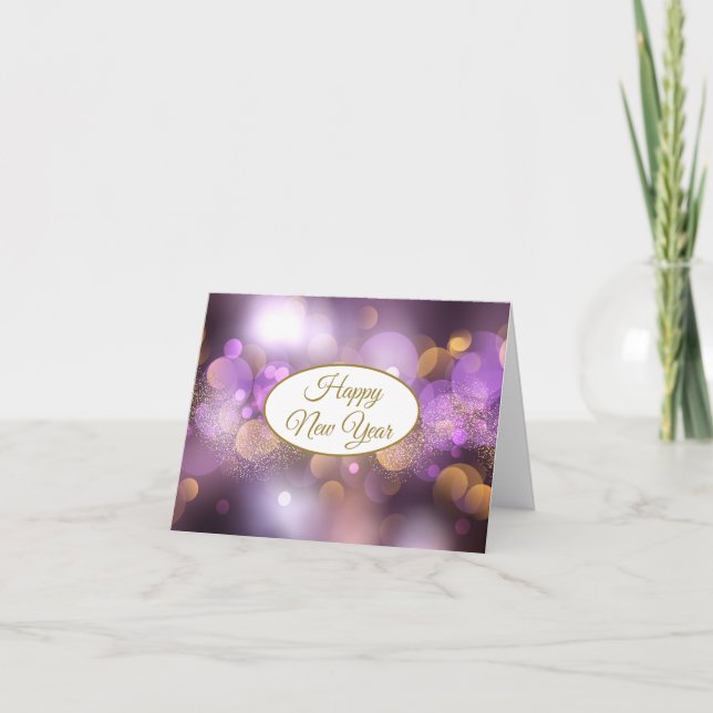 Nytt års Helgdag-kort Helgkort (Framsida)