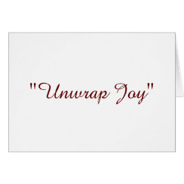 Nytt års presentkort: En ny start Hälsningskort