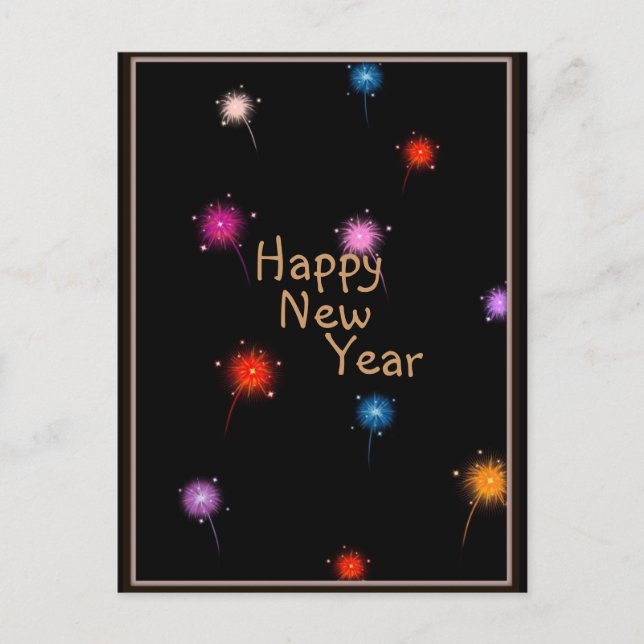 Nytt års vykort (Framsida)