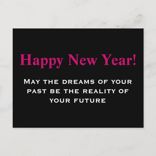 Nytt års vykort (Framsida)