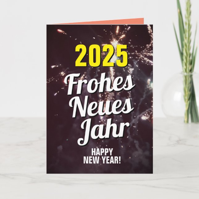 Nytt årskort 2025 | skicka med SMS | Helgkort (Framsida)