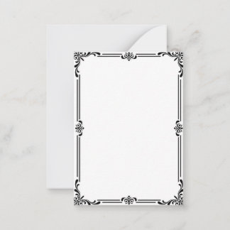 Nytt årskort anteckningskort