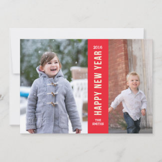 Nytt årskort för gott nytt år julkort