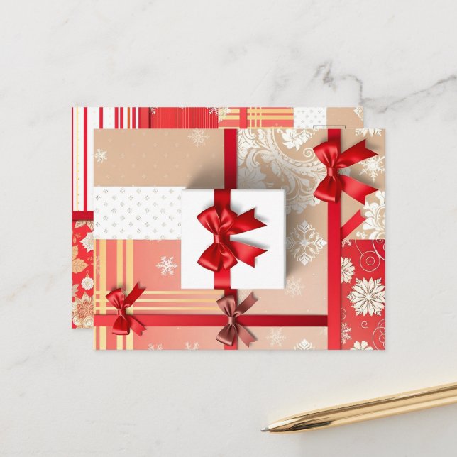 nytt årskort helg vykort (Fram/Back In Situ)