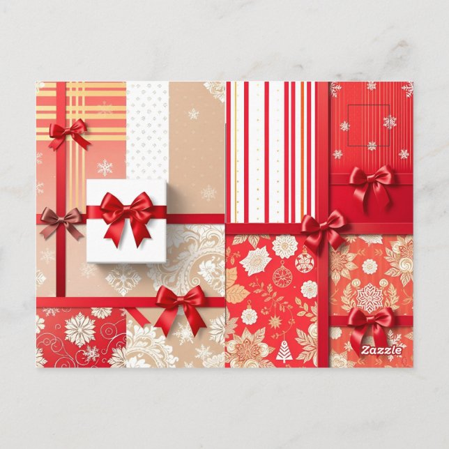 nytt årskort vykort (Baksida)