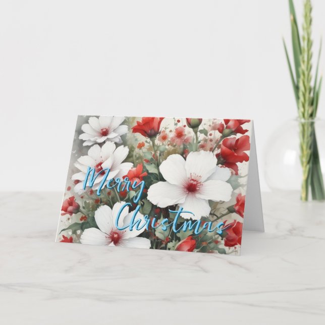 Nytt årsmeddelande för God jul-familjen Helgkort (Framsida)