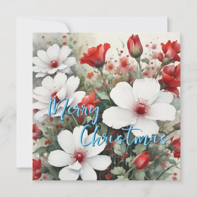 Nytt årsmeddelande för God jul-familjen Julkort (Framsida)