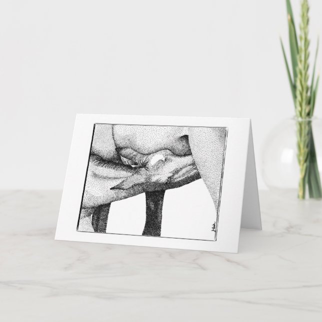 Nytt Baby-kort för ankomst Kort (Framsida)