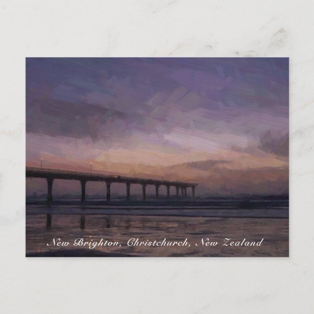 Nytt Brighton Pier-vykort Vykort (Framsida)