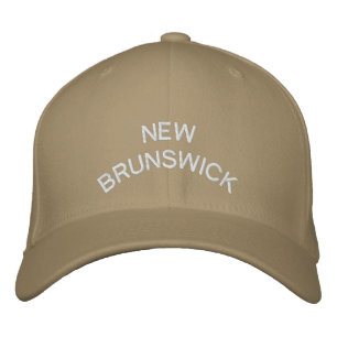 Nytt Bruswick Baseball Cap Embroized Canada Cap Broderad Keps