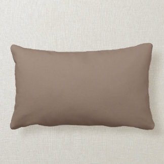 Nytt Cocoa Sand Solid Lumbar Pillow Gift Lumbarkudde