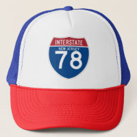 Nytt - den Interstate huvudvägen för jerseyen NJ