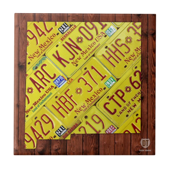 Nytt - den keramiska mexico kakelplatta (Framsidan)