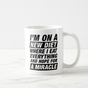 Nytt Diet Miracle Kaffemugg
