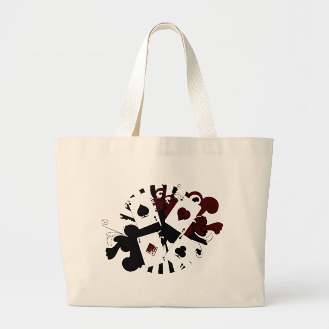 Nytt färgvintageess jumbo tygkasse (Framsidan)