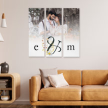 Nytt foto Initialer Ampersand Bröllop