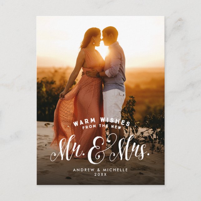 Nytt fotovykort för helgdag helg vykort (Framsida)