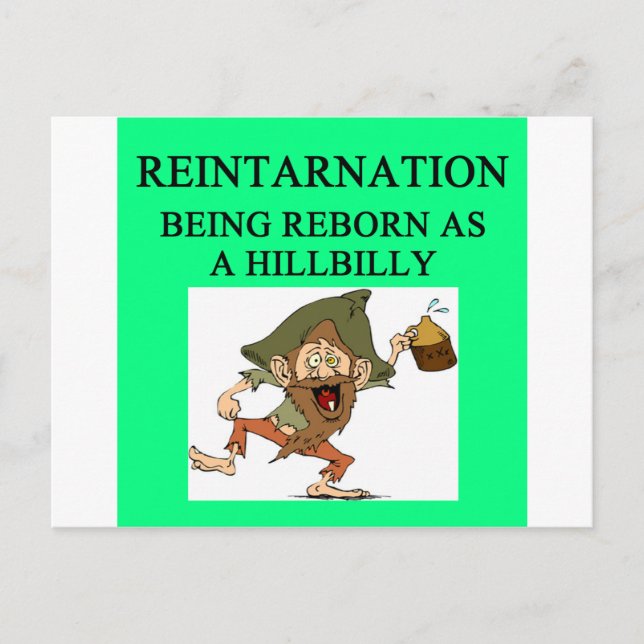 nytt gammalt gammalmodigt skämt vykort (Framsida)