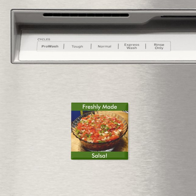 Nytt gjord salsa magnet (In Situ (Dishwasher))