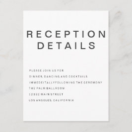 Nytt Goth Minimalistiskt Tillbehörskort Tilläggskort