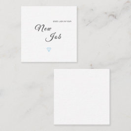 Nytt Grattis-kort för jobb i Lycka till Tilläggskort