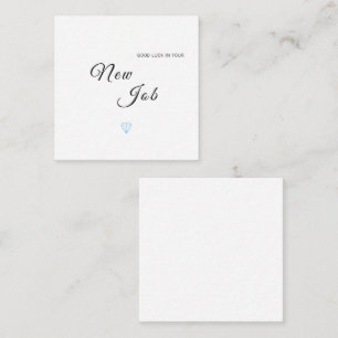 Nytt Grattis-kort för jobb i Lycka till Tilläggskort