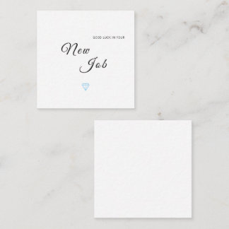 Nytt Grattis-kort för jobb i Lycka till Tilläggskort