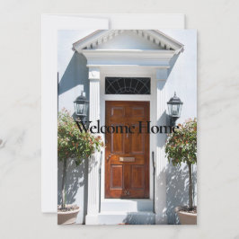 Nytt hälsningskort för hemmet Önskemål Kort