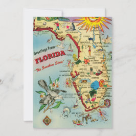 Nytt hem - Flytta Florida-tilläggskort Inbjudningar