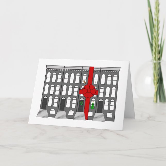 Nytt hem för helgdagar helgkort (Framsida)