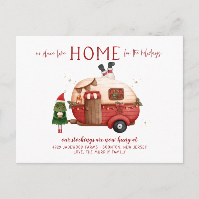 Nytt hem för Helgdagarnas Flytta annonsstation Vykort (Framsida)