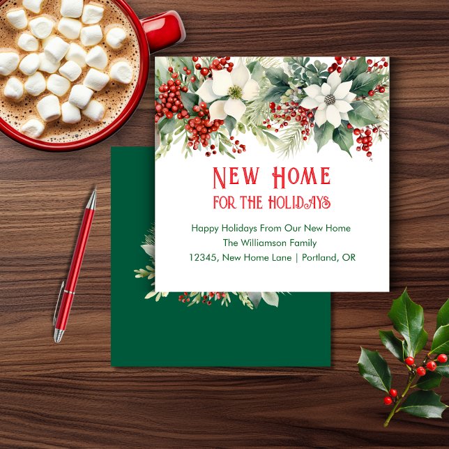 Nytt hem för Helgdagarnas Flytta hemmeddelande Tilläggskort (Skapare uppladdad)