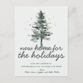 Nytt hem för Helgdagarnas Flytta-meddelande Inbjudan Vykort