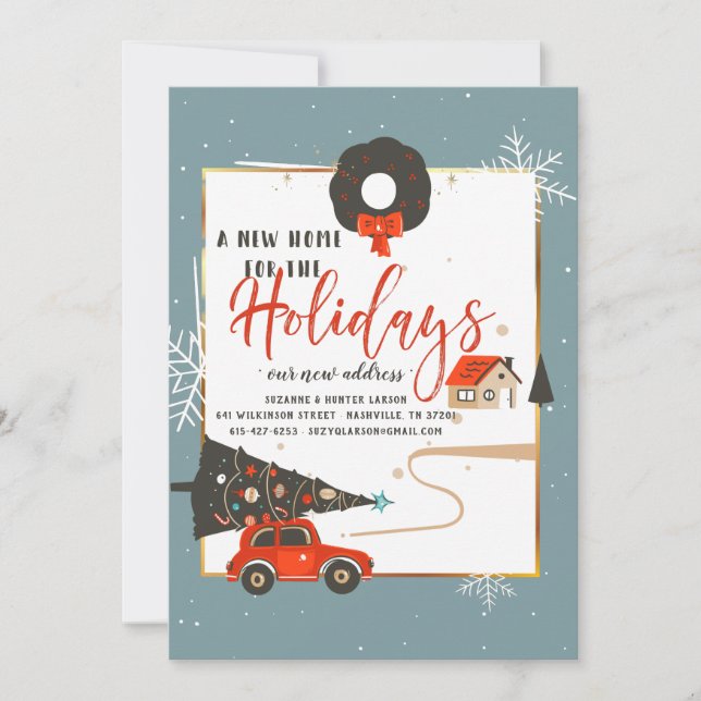 Nytt hem för Helgdagarnas Flytta-meddelande Meddelande (Framsida)