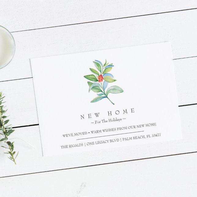 Nytt hem för Helgdagarnas Flytta-meddelande Vykort (Skapare uppladdad)