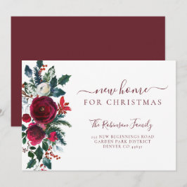 Nytt hem för julens helgdag flytta meddelande