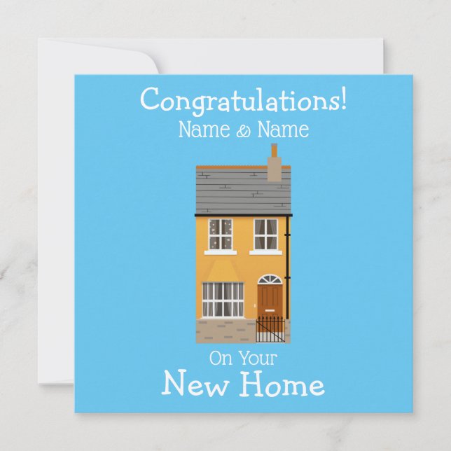 Nytt hem kort (Framsida)