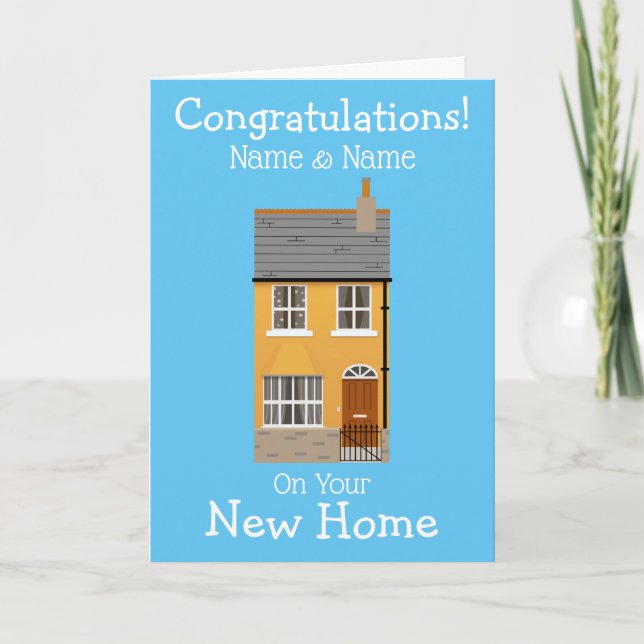 Nytt hem kort (Framsida)