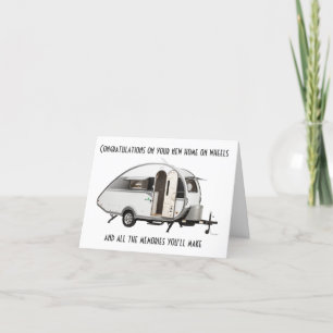 ***NYTT HEM PÅ HJUL*** GRATTISAR KORT