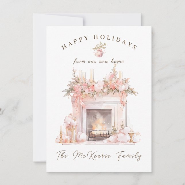 Nytt hemmabio-Helgdag för julgranskort Julkort (Framsida)