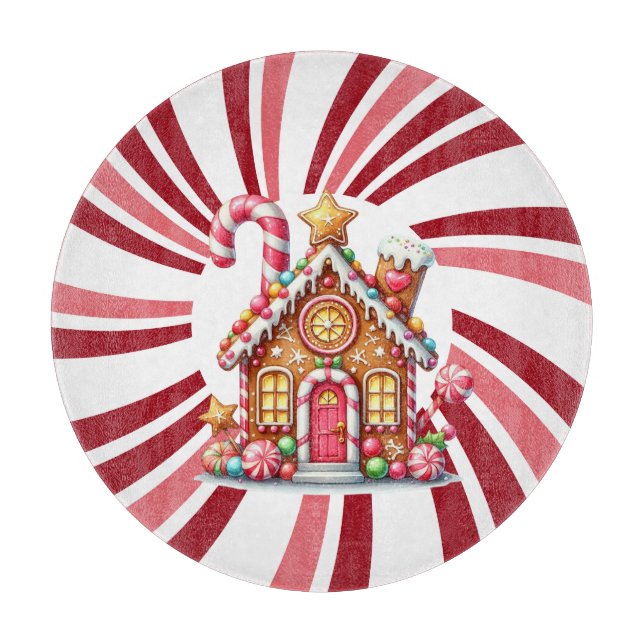 Nytt hemmabrud vid jul candy cane (Framsidan)