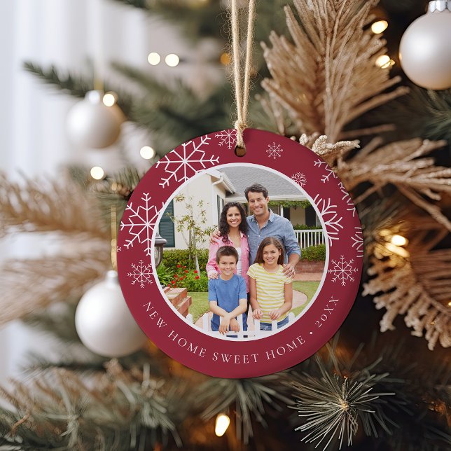 Nytt hemsött hem | Foto Julgransprydnad Keramik (Skapare uppladdad)