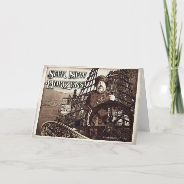 Nytt horisonthälsningkort kort (Framsida)