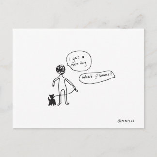 nytt hund-vykort vykort