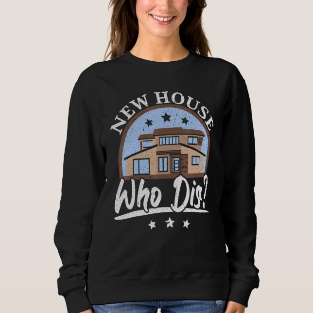 Nytt hus vem är detta Fastighetsförvaltning  T Shirt (Framsida)