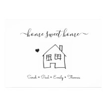 Nytt husfamiljens hem sött hem söt abstrakt fau