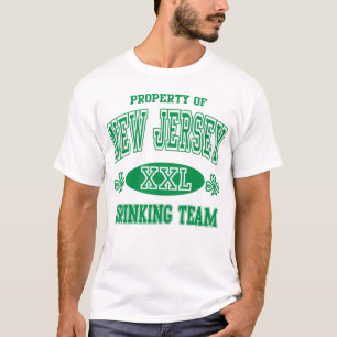 Nytt - irländskt dricka lag för jersey tee shirt